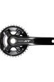 SHIMANO kľuky s prevodníkom - DEORE XT M8000 175mm 34/24 - čierna