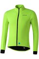 SHIMANO Cyklistická zateplená bunda - ELEMENT - žltá