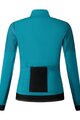 SHIMANO Cyklistická vetruodolná bunda - KAEDE WIND - tyrkysová