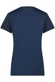 SHIMANO Cyklistické tričko s krátkym rukávom - GRAPHIC TEE - modrá