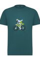 SHIMANO Cyklistické tričko s krátkym rukávom - SENTIERO LTD - zelená