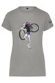 SHIMANO Cyklistické tričko s krátkym rukávom - SENTIERO LTD - šedá