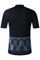 SHIMANO Cyklistický dres s krátkym rukávom - AEROLITE - modrá
