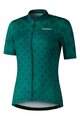 SHIMANO Cyklistický dres s krátkym rukávom - MIZUKI - zelená
