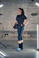 SHIMANO Cyklistický dres s krátkym rukávom - ELEMENT - čierna