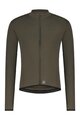 SHIMANO Cyklistický dres s dlhým rukávom letný - VERTEX THERMAL LONG - zelená