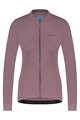 SHIMANO Cyklistický dres s dlhým rukávom zimný - KAEDE THERMAL LONG - fialová