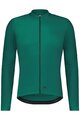 SHIMANO Cyklistický dres s dlhým rukávom letný - ELEMENT LONG - zelená