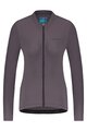 SHIMANO Cyklistický dres s dlhým rukávom zimný - ELEMENT LONG - fialová