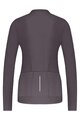 SHIMANO Cyklistický dres s dlhým rukávom zimný - ELEMENT LONG - fialová