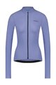 SHIMANO Cyklistický dres s dlhým rukávom zimný - ELEMENT LONG - fialová