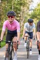 SHIMANO Cyklistické nohavice krátke s trakmi - YURI - čierna