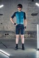 SHIMANO Cyklistické nohavice krátke s trakmi - EVOLVE PERFORMANTE - čierna