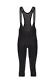 SHIMANO Cyklistické nohavice 3/4 s trakmi - VERTEX KNICKERS 3/4 - čierna