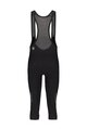 SHIMANO Cyklistické nohavice 3/4 s trakmi - VERTEX KNICKERS 3/4 - čierna