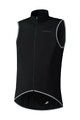 SHIMANO Cyklistická vesta - BEAUFORT WARM - čierna