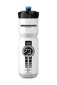 PRO Cyklistická fľaša na vodu - PRO TEAM 800ml - biela