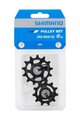 SHIMANO kladky pre prehadzovačku - PULLEYS GRX RD-RX815 - čierna