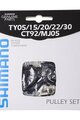 SHIMANO kladky pre prehadzovačku - PULLEYS