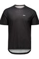 POC Cyklistický dres s krátkym rukávom - MOTION AIR S/S - čierna