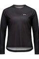 POC Cyklistický dres s dlhým rukávom letný - MOTION AIR L/S - čierna