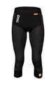 POC Cyklistické spodky - RESISTANCE LAYER TIGHTS - čierna/oranžová