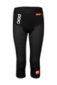 POC Cyklistické spodky - RESISTANCE LAYER TIGHTS JR - čierna/oranžová