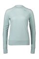 POC Cyklistický dres s dlhým rukávom zimný - LIGHT MERINO - svetlo zelená