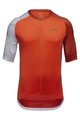 GORE Cyklistický dres s krátkym rukávom - C5 - biela/oranžová