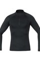 GORE Cyklistické tričko s dlhým rukávom - M BL THERMO TURTLENECK - čierna