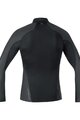 GORE Cyklistické tričko s dlhým rukávom - M GWS BL THERMO TURTLENECK - čierna