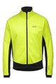 GORE Cyklistická zateplená bunda - C5 GTX I THERMO - žltá/čierna