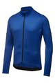 GORE Cyklistický dres s dlhým rukávom zimný - C3 THERMO - modrá