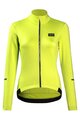 GORE Cyklistický dres s dlhým rukávom zimný - PROGRESS THERMO WMN - žltá