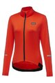 GORE Cyklistický dres s dlhým rukávom zimný - PROGRESS THERMO WMN - oranžová