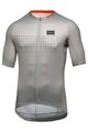 GORE Cyklistický dres s krátkym rukávom - GRID FADE 2.0 - šedá/oranžová