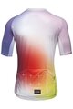 GORE Cyklistický dres s krátkym rukávom - CLOUD - oranžová/viacfarebná