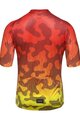 GORE Cyklistický dres s krátkym rukávom - RAIN CAMO - oranžová/žltá