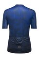GORE Cyklistický dres s krátkym rukávom - RAIN CAMO WMN - modrá