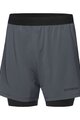 GORE Cyklistické nohavice krátke bez trakov - CONCURVE 5” 2IN1 - šedá