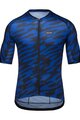 GORE Cyklistický dres s krátkym rukávom - SPIRIT ORGANIC - modrá/čierna