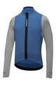 GORE Cyklistický dres s dlhým rukávom zimný - SPINSHIFT THERMO - modrá/šedá