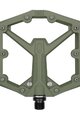 CRANKBROTHERS pedále - STAMP 1 LARGE - zelená