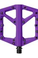 CRANKBROTHERS pedále - STAMP 1 LARGE - fialová