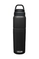 CAMELBAK Cyklistická fľaša na vodu - MULTIBEV VACUUM STEINLESS 0,65L/0,5L - čierna