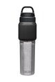CAMELBAK Cyklistická fľaša na vodu - MULTIBEV VACUUM STEINLESS 0,65L/0,5L - čierna