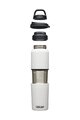 CAMELBAK Cyklistická fľaša na vodu - MULTIBEV VACUUM STEINLESS 0,65L/0,5L - čierna