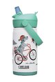 CAMELBAK Cyklistická fľaša na vodu - THRIVE FLIP STRAW KIDS VSS 0,35 L - biela/viacfarebná