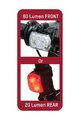 BLACKBURN svetlo - 2FER USB + 2FER USB - čierna
