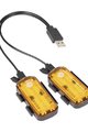 BLACKBURN svetlo - GRID SIDE BEACON LIGHT SET - čierna